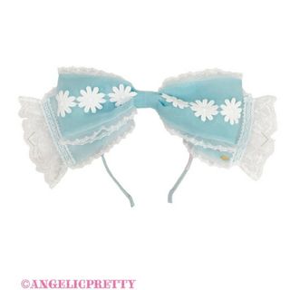 Angelic Pretty - お花レースシースルーリボンカチューシャ