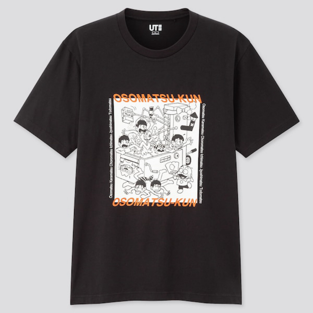 UNIQLO(ユニクロ)の【 未使用 】 ユニクロ UT コラボ 黒 おそ松くん メンズのトップス(Tシャツ/カットソー(半袖/袖なし))の商品写真