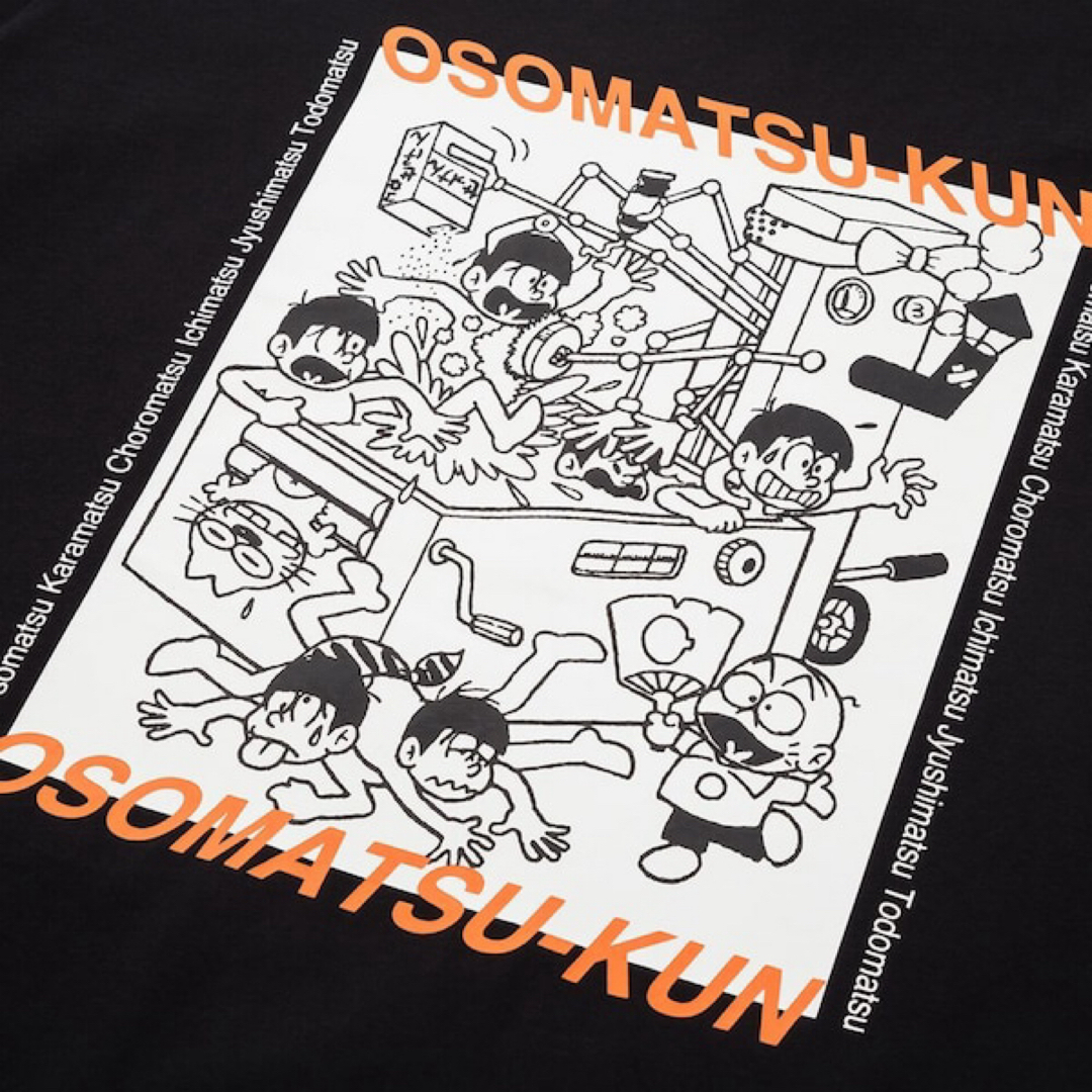 UNIQLO(ユニクロ)の【 未使用 】 ユニクロ UT コラボ 黒 おそ松くん メンズのトップス(Tシャツ/カットソー(半袖/袖なし))の商品写真