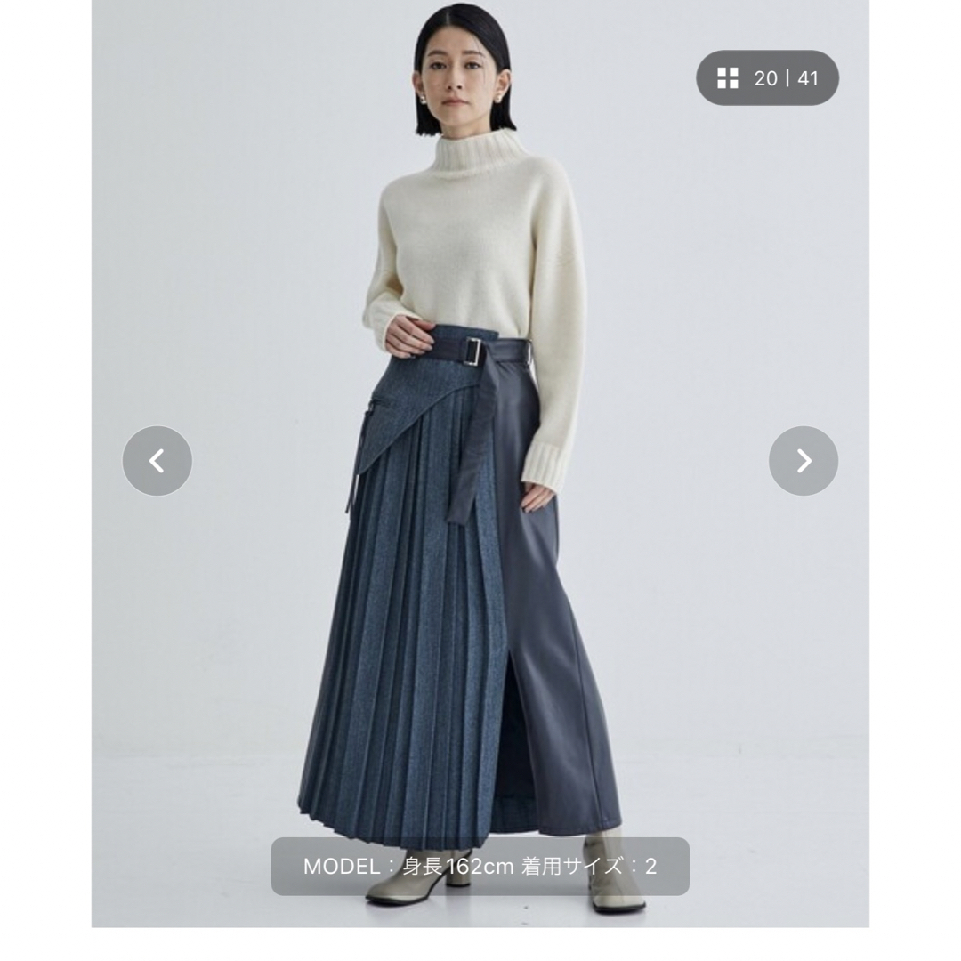 UNITED TOKYO(ユナイテッドトウキョウ)のユナイテッドトウキョウ♡ストレンジプリーツスカート レディースのスカート(ロングスカート)の商品写真
