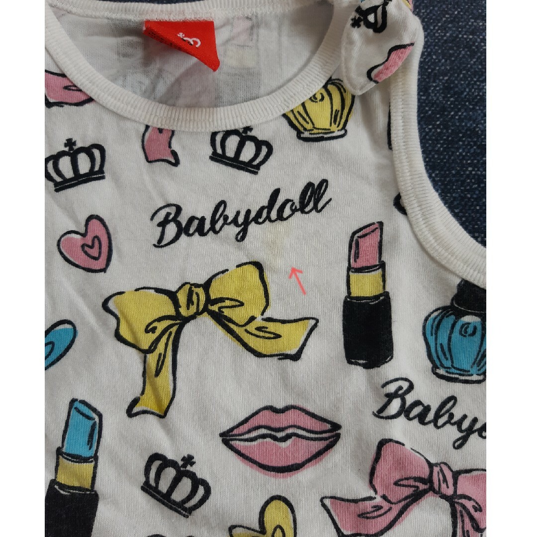 Barbie(バービー)の２着セット👧90cm キッズ/ベビー/マタニティのキッズ服女の子用(90cm~)(Tシャツ/カットソー)の商品写真