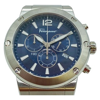 サルヴァトーレフェラガモ(Salvatore Ferragamo)の◎◎Salvatore Ferragamo サルヴァトーレフェラガモ クロノグラフ クォーツ 腕時計 メンズ 箱付 SFEX00119(腕時計(アナログ))