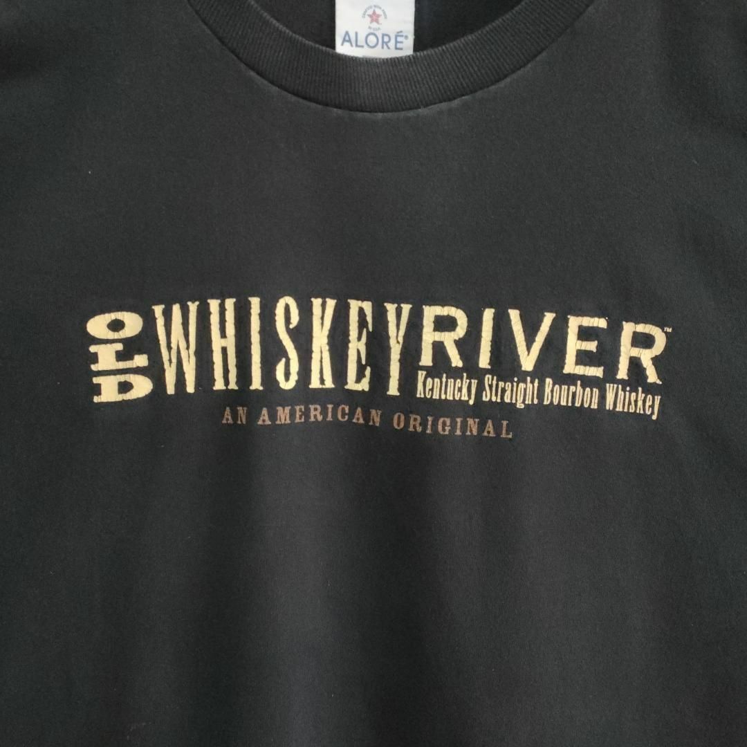 【587】90sUS製OldWhiskeyRiverシングルステッチＴシャツ古着 メンズのトップス(Tシャツ/カットソー(半袖/袖なし))の商品写真