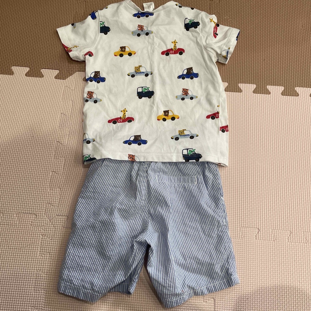 H&M(エイチアンドエム)のH&M 上下セット6-12M キッズ/ベビー/マタニティのベビー服(~85cm)(Ｔシャツ)の商品写真