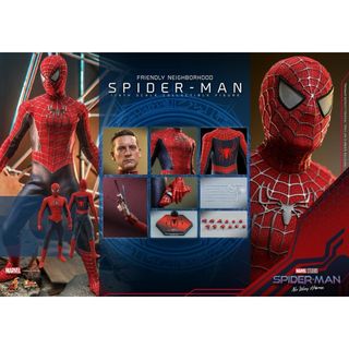 ホットトイズ(Hot Toys)のホットトイズMMS661フレンドリーネイバーフッドスパイダーマン1/6フィギュア(アメコミ)