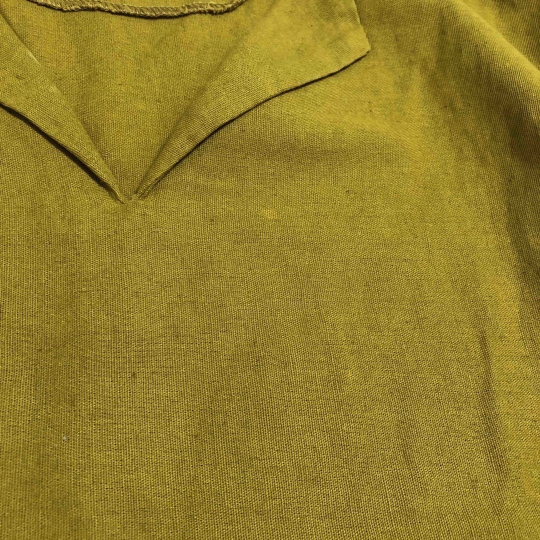 SM2(サマンサモスモス)のサマンサモスモス　　麻混　半袖ブラウス レディースのトップス(シャツ/ブラウス(半袖/袖なし))の商品写真
