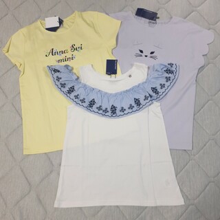 アナスイミニ(ANNA SUI mini)の【新品.】　アナスイミニ　Tシャツ(Tシャツ/カットソー)
