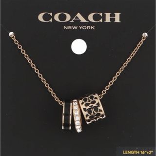 コーチ(COACH)の新品✨タグ付き♪未使用　coach 定価28,500円　ネックレス　大特価‼️(ネックレス)