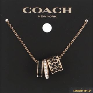 新品✨タグ付き♪未使用　coach 定価28,500円　ネックレス　大特価‼️