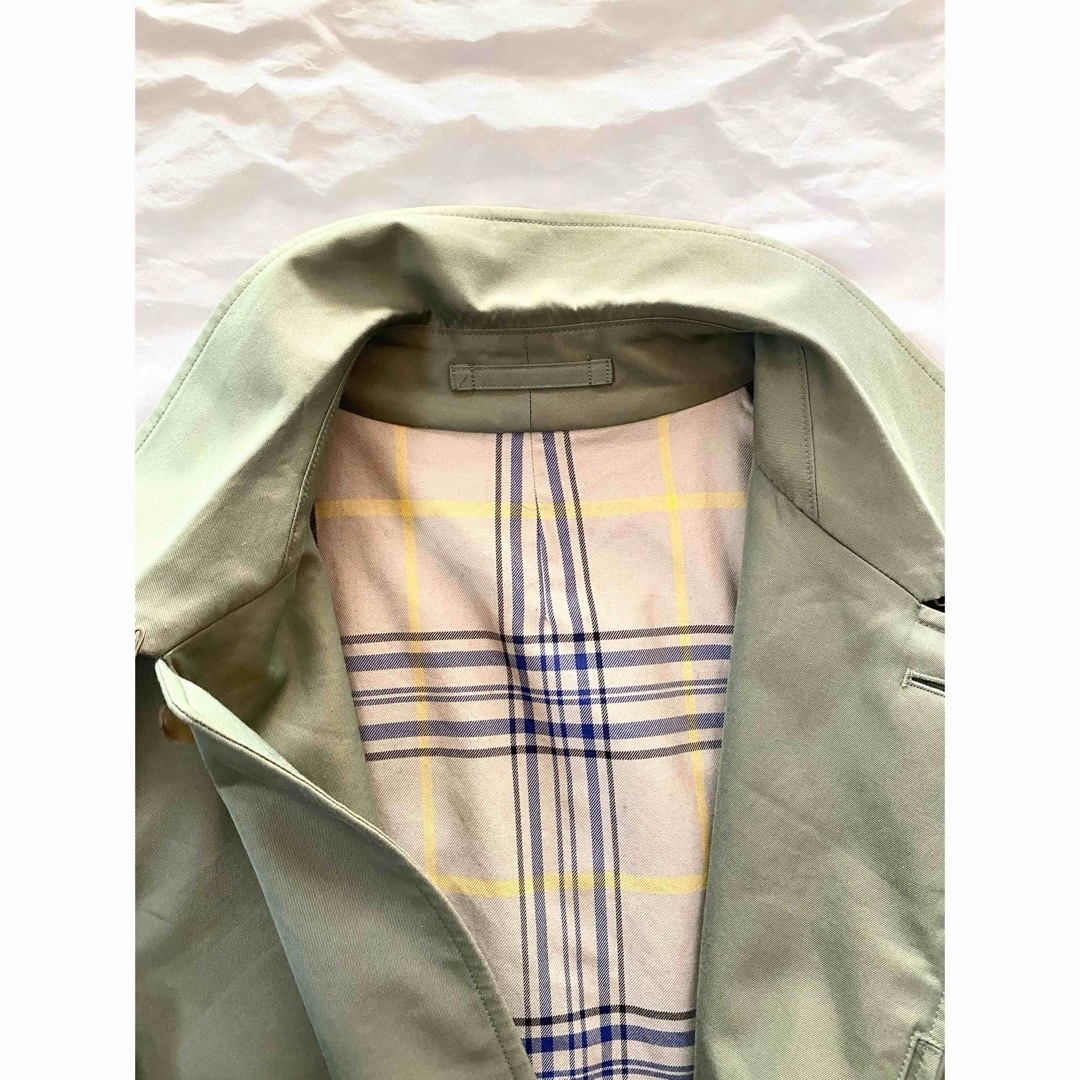 ANATOMICA(アナトミカ)のANATOMICA SINGLE RAGLAN Ⅰ オリーブ カーキ 玉虫色 メンズのジャケット/アウター(ステンカラーコート)の商品写真
