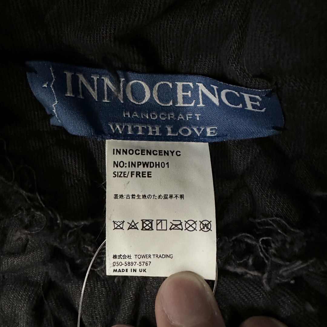 READYMADE(レディメイド)のINNOCENCE NYC デストロイ バケットハット イノセンス メンズの帽子(ハット)の商品写真