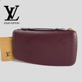 LOUIS VUITTON - ほぼ未使用■ルイ ヴィトン■タイガ オーガナイザー アトール 長財布 アカジュー