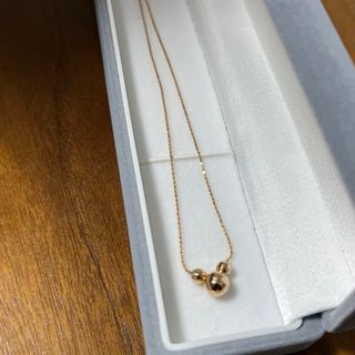 Tanaka Kikinzoku - 18k PGミッキーネックレス　ミラーボールコレクション　ギンザタナカ