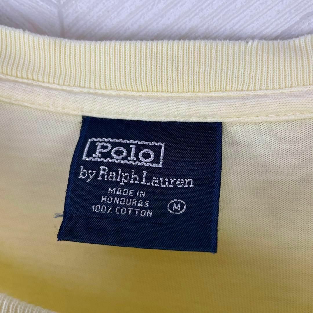 POLO RALPH LAUREN(ポロラルフローレン)の激レア 90s ポロベア Tシャツ ボロT ハードダメージ ラルフローレン 半袖 メンズのトップス(Tシャツ/カットソー(半袖/袖なし))の商品写真