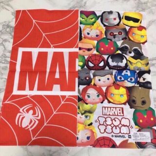 即購入OK！新品未使用☆MARVEL マーベル ツムツム ナフキン２枚組