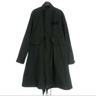 サカイ(sacai)のサカイ sacai 22AW コットンモッズコート ジャケット 2 黒 ブラック(モッズコート)