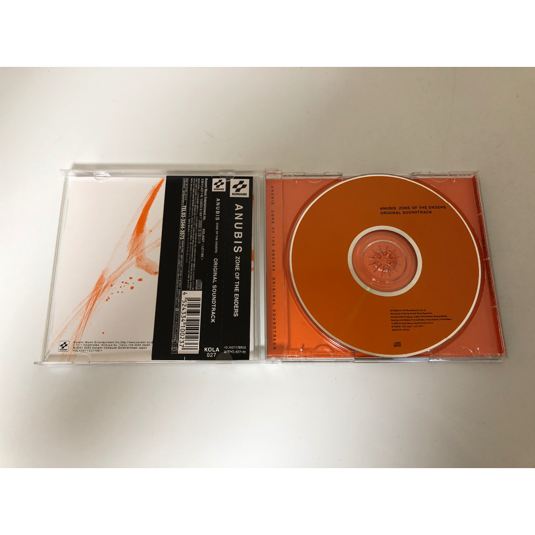 KONAMI(コナミ)のZONE OF THE ENDERS - CD２枚セット エンタメ/ホビーのCD(ゲーム音楽)の商品写真