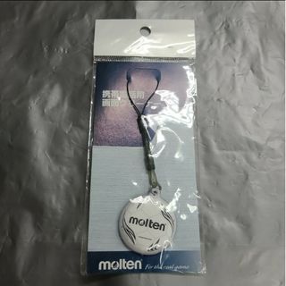 ●モルテン molten サッカーボール柄 携帯電話用画面クリーナー