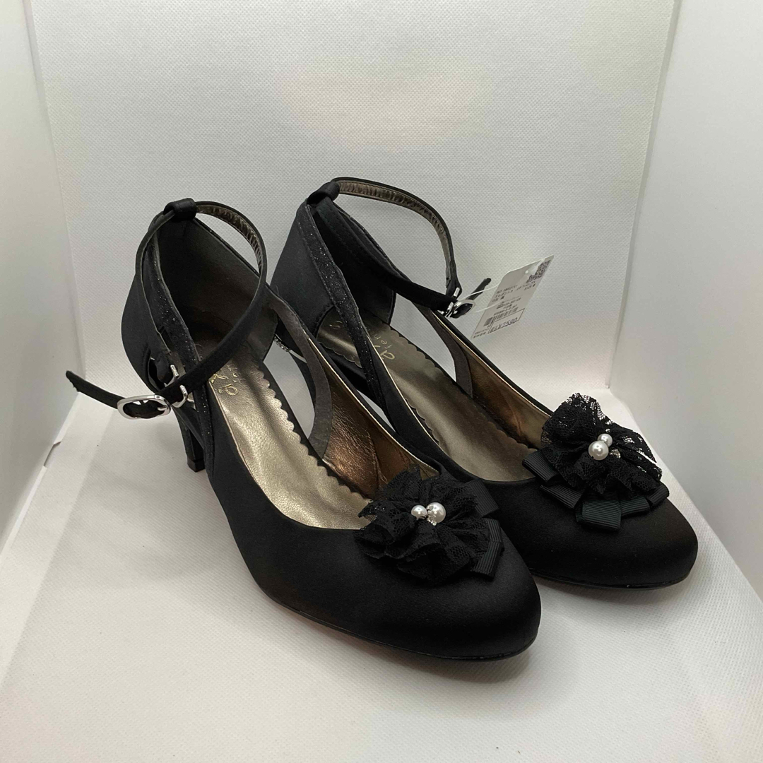 axes femme(アクシーズファム)の新品　アクシーズファム　パンプス　黒　23.5cm レディースの靴/シューズ(ハイヒール/パンプス)の商品写真