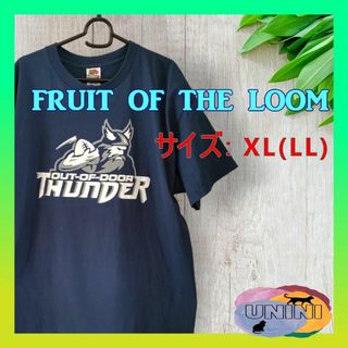 フルーツオブザルーム(FRUIT OF THE LOOM)の最終値下げ　USA古着FRUITOFTHELOOM XL LL 大きいサイズ ⑨(Tシャツ/カットソー(半袖/袖なし))