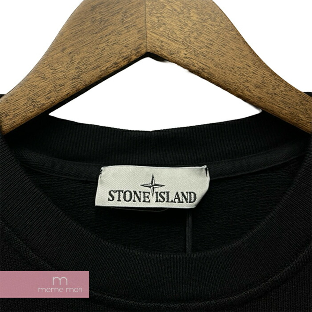 STONE ISLAND(ストーンアイランド)のStone Island 2024SS Logo Badge Sweat Shirts 801566060 V0029 ストーンアイランド ロゴバッジスウェットシャツ トレーナー ロゴパッチ ブラック サイズS 【240419】【新古品】【me04】 メンズのトップス(スウェット)の商品写真