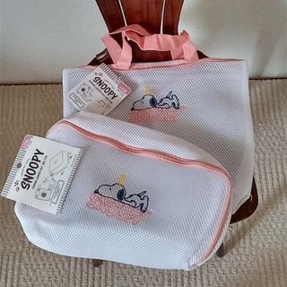 スヌーピー(SNOOPY)のSNOOPYランドリーバック。(タオル/バス用品)