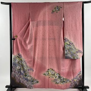 振袖 身丈159cm 裄丈64.5cm 正絹 逸品 【中古】(着物)