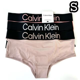 カルバンクライン(Calvin Klein)の大きめロゴ Calvin Klein カルバンクライン ショーツ Sサイズ3枚組(その他)
