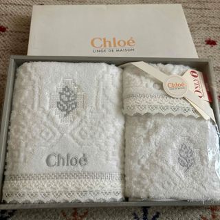 クロエ(Chloe)のChloe 純銀の糸　タオル3枚セット(タオル/バス用品)