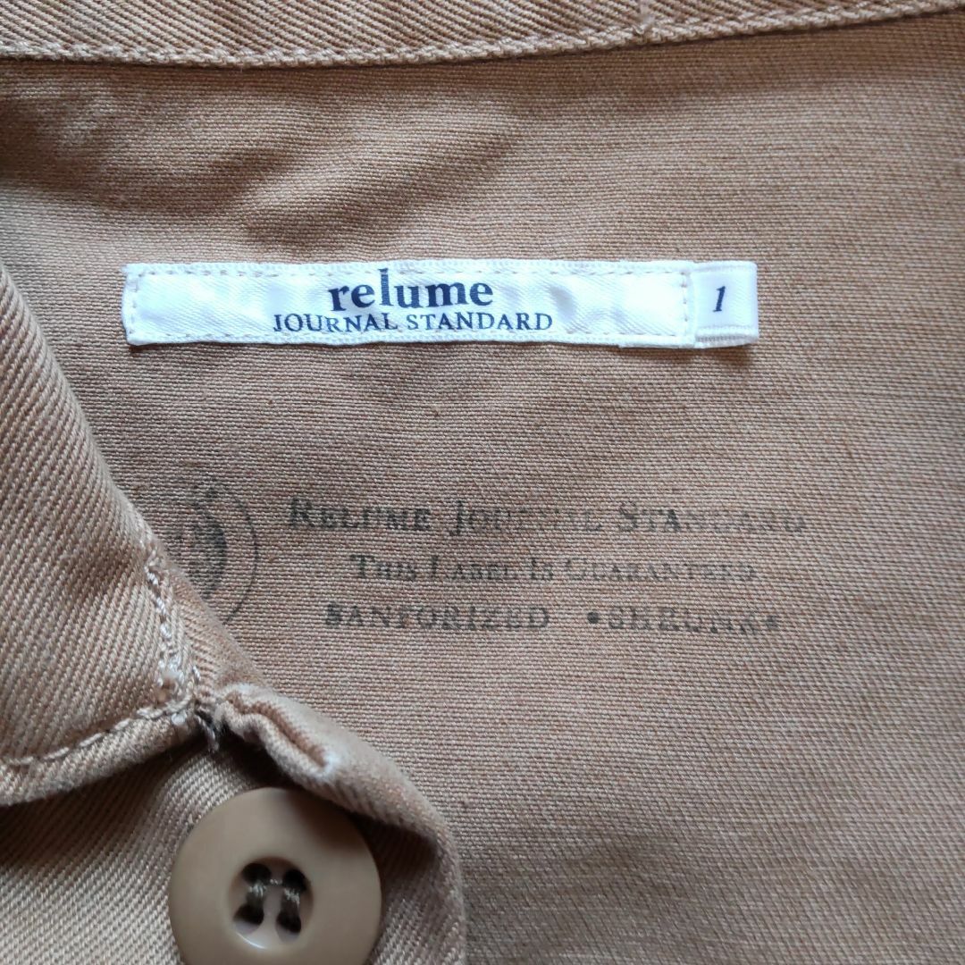 JOURNAL STANDARD relume(ジャーナルスタンダードレリューム)のJOURNAL STANDARD relume 　長袖シャツ レディースのトップス(シャツ/ブラウス(長袖/七分))の商品写真