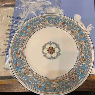 WEDGWOOD - 未使用　ウェッジウッド  フロレンティーン　ターコイズ　27cmディナープレート