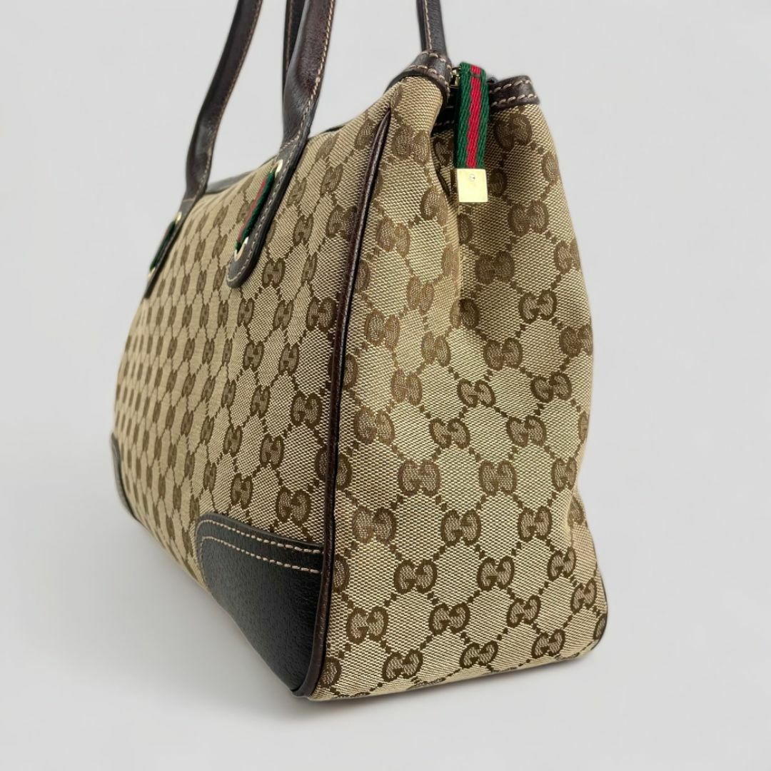 Gucci(グッチ)の■グッチ GGキャンバス■ シェリーライン トートバッグ プリンシーリボン レディースのバッグ(ハンドバッグ)の商品写真