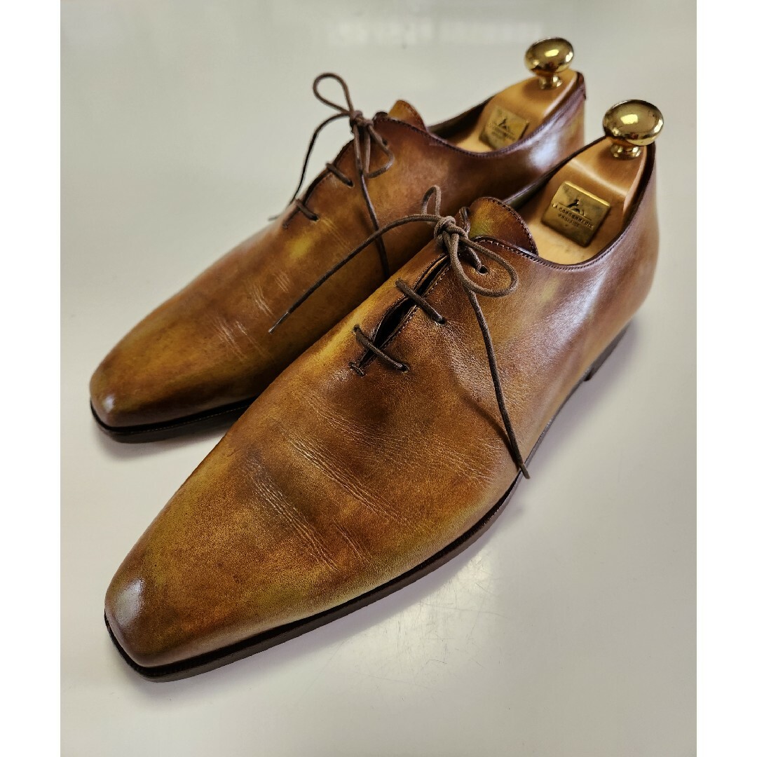 Berluti(ベルルッティ)の【美品】Berluti　アレッサンドロ　デムジュール　茶　パティーヌ　UK8 メンズの靴/シューズ(ドレス/ビジネス)の商品写真