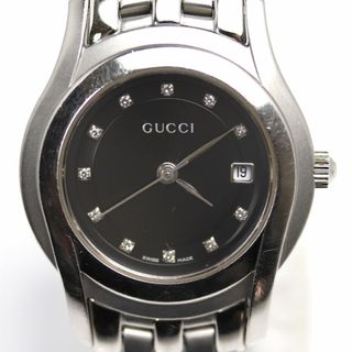 グッチ(Gucci)のGUCCI グッチ Gクラス 11Pダイヤ 腕時計 電池式 5500L レディース【中古】(腕時計)