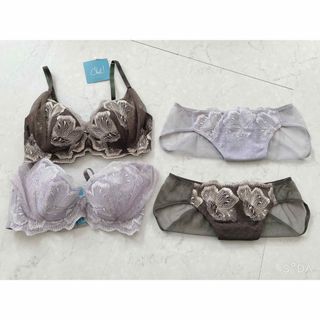 シュットインティメイツ(Chut! INTIMATES)のChut!　シアーライト(ブラ&ショーツセット)