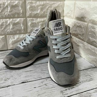 ニューバランス(New Balance)のUSA製　New Balance M1400SB スチールブルー　23cm(スニーカー)