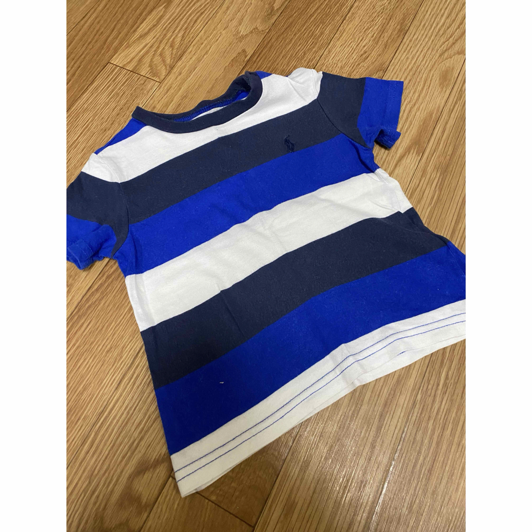 POLO RALPH LAUREN(ポロラルフローレン)のラルフローレン☆ボーダーTシャツ☆80cm キッズ/ベビー/マタニティのベビー服(~85cm)(Ｔシャツ)の商品写真