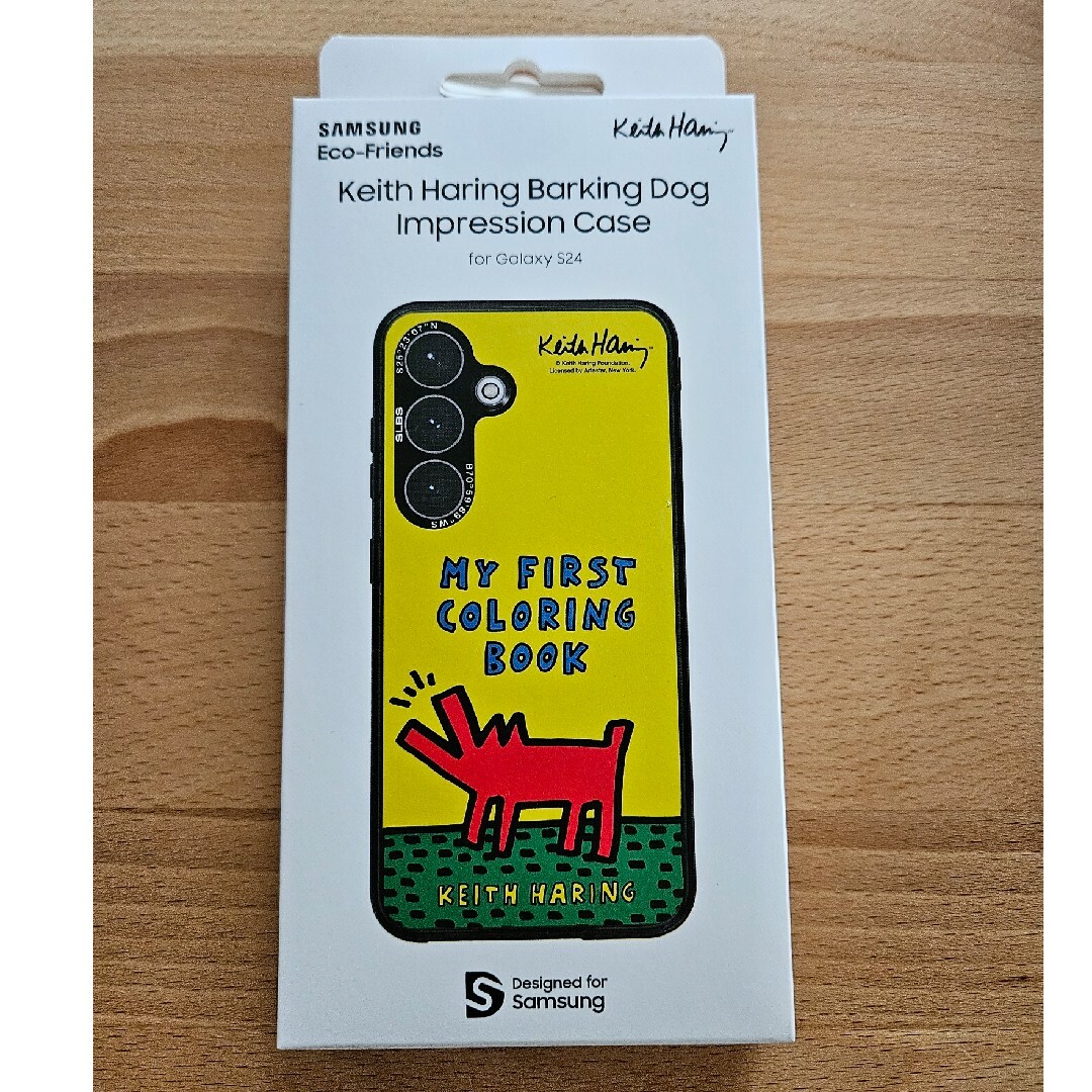 KEITH HARING(キースヘリング)のSAMSUNG純正 Galaxy S24 CASETiFY ケース スマホ/家電/カメラのスマホアクセサリー(その他)の商品写真