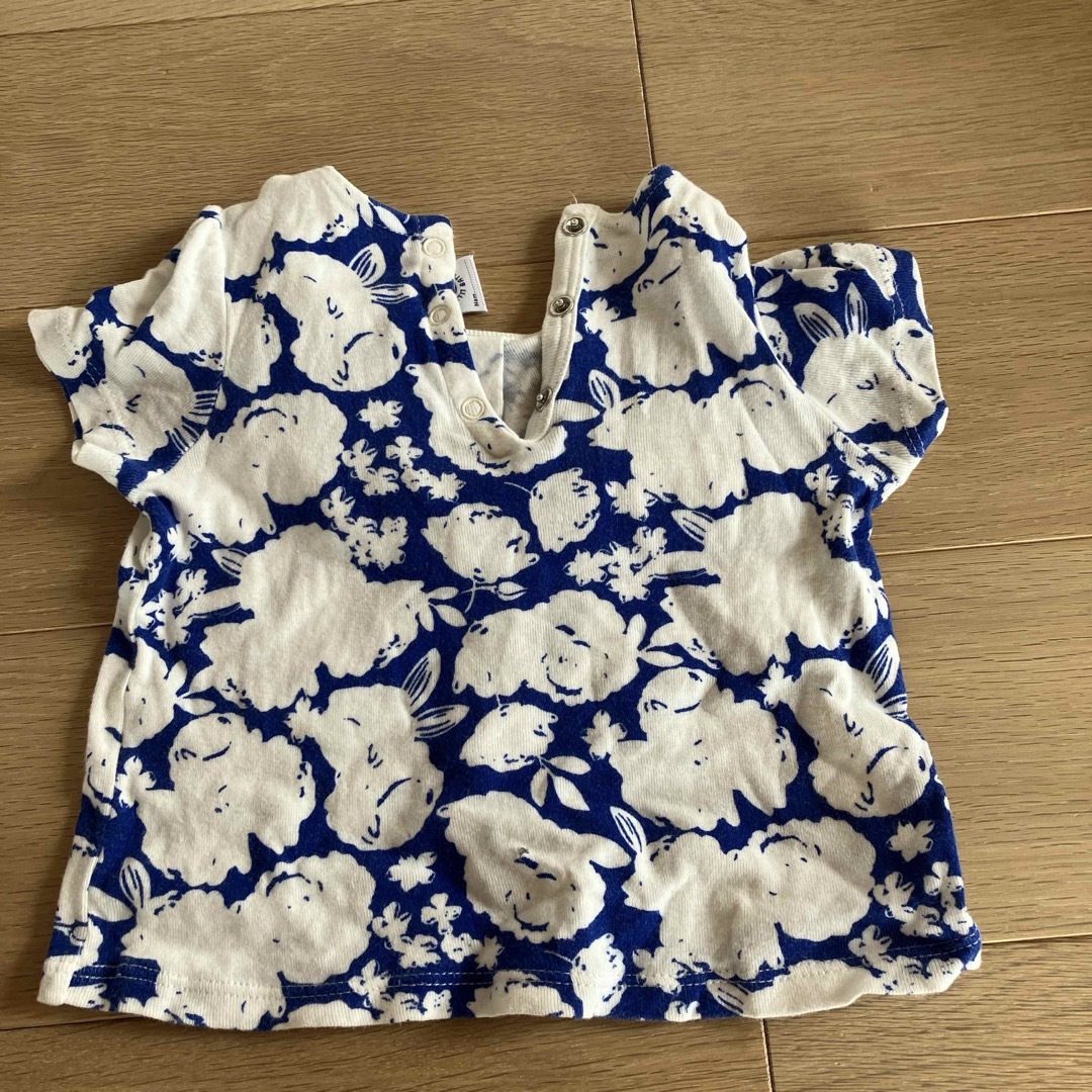 PETIT BATEAU(プチバトー)の13 プチバトー12m74 半袖Tシャツ【三点おまとめ¥1500】 キッズ/ベビー/マタニティのベビー服(~85cm)(Ｔシャツ)の商品写真