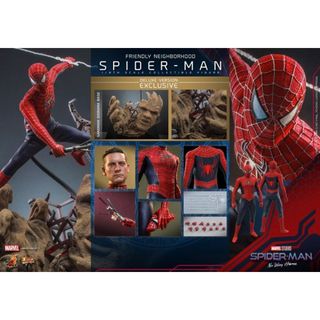 ホットトイズ(Hot Toys)のホットトイズMMS662フレンドリーネイバーフッドスパイダーマンDXフィギュア(アメコミ)