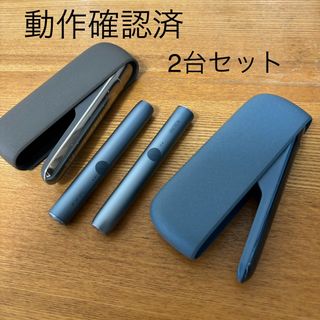 アイコス(IQOS)の動作確認済❗️ iQOS イルマ　アイコス　ホルダー　チャージャー　2台セット(タバコグッズ)