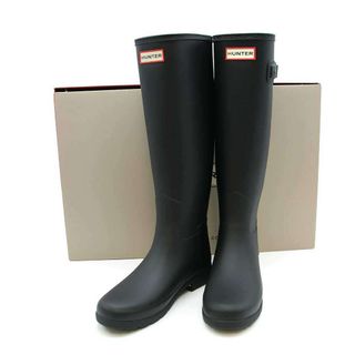 ハンター(HUNTER)のHUNTER ハンター Original Refined Boots オリジナルリファインドレインブーツ WFT2200RMA ブラック 4(レインブーツ/長靴)