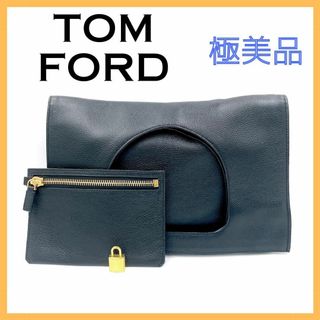 TOM FORD - トムフォード レザー 2way アリックス クラッチバッグ メンズ レディース