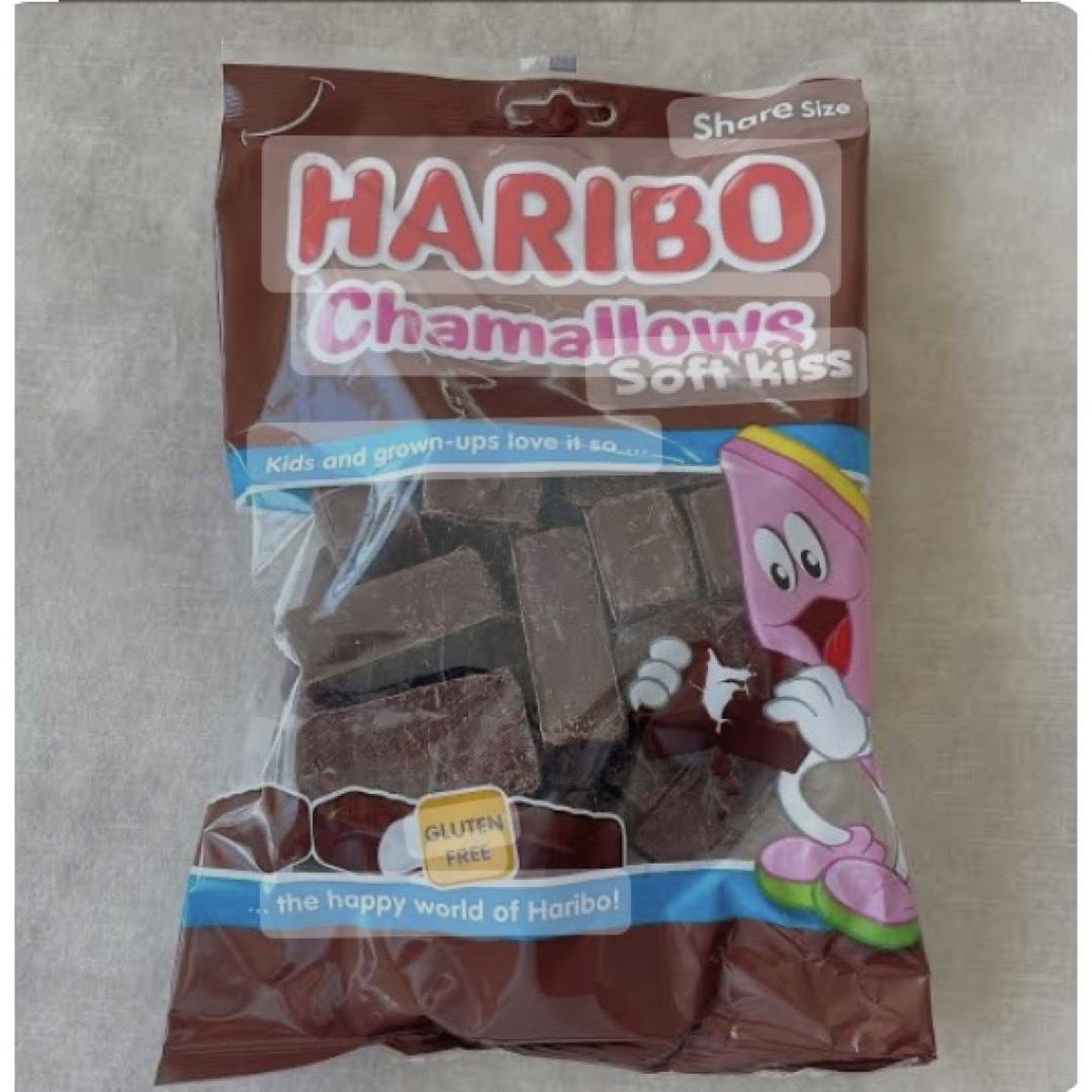 ハリボー(ハリボー)のHARIBO ハリボー　チョコマシュマロ　チャマローズ　大容量　日本未発売 食品/飲料/酒の食品(菓子/デザート)の商品写真