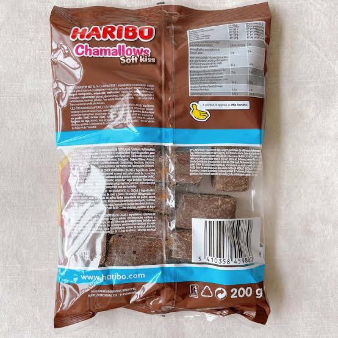 ハリボー(ハリボー)のHARIBO ハリボー　チョコマシュマロ　チャマローズ　大容量　日本未発売 食品/飲料/酒の食品(菓子/デザート)の商品写真