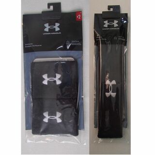 アンダーアーマー(UNDER ARMOUR)のアンダーアーマー ヘッドバンド 1276990 リストバンド 1276991(トレーニング用品)