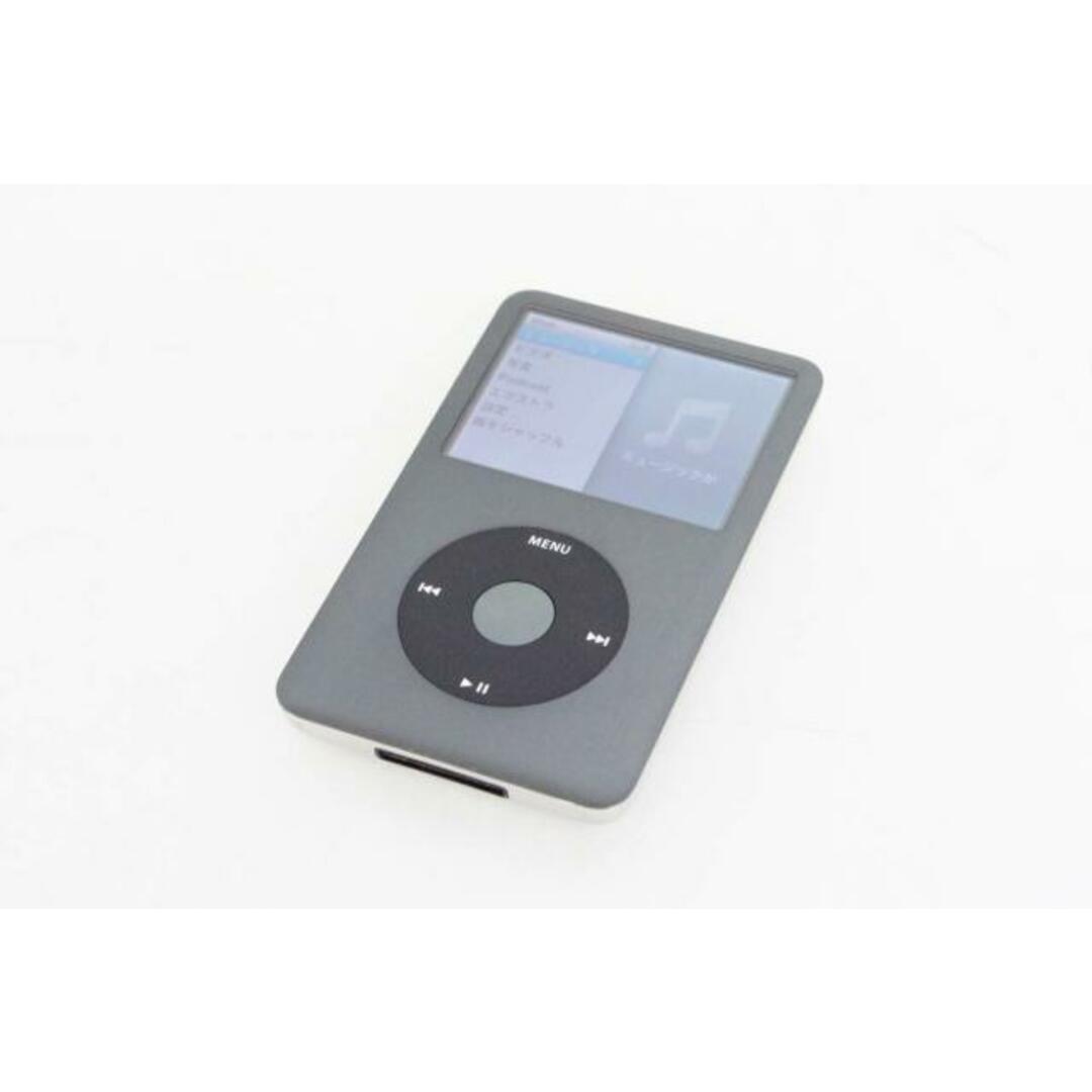 【中古】Appleアップル iPod classic アイポッド クラシック 160GB MC297J スマホ/家電/カメラのオーディオ機器(ポータブルプレーヤー)の商品写真