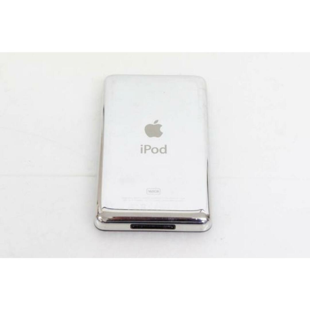 【中古】Appleアップル iPod classic アイポッド クラシック 160GB MC297J スマホ/家電/カメラのオーディオ機器(ポータブルプレーヤー)の商品写真