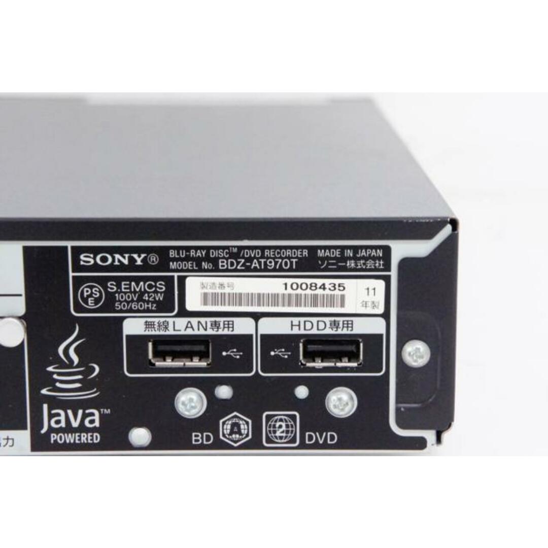 SONY ブルーレイディスク/DVDレコーダー BDZ-AT950W(2014年製 SONY ブルーレイディスク/DVDレコーダー BDZ-AT950W(2014年製
