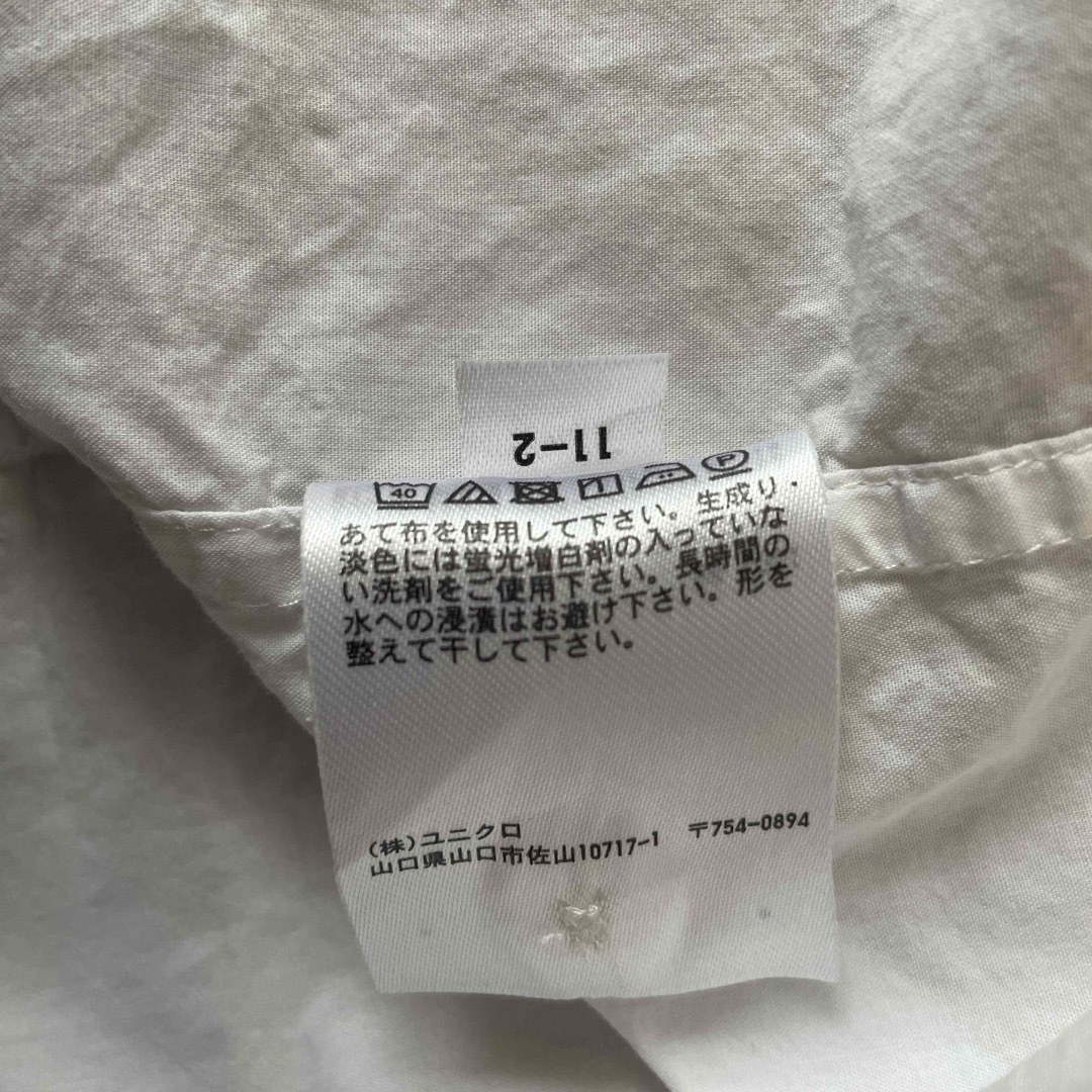 UNIQLO(ユニクロ)のはろはろ様専用　ユニクロ　コットンブラウス　L レディースのトップス(シャツ/ブラウス(長袖/七分))の商品写真